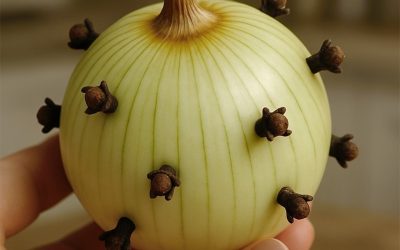 My grandmother always puts cloves in the onion and here’s why
