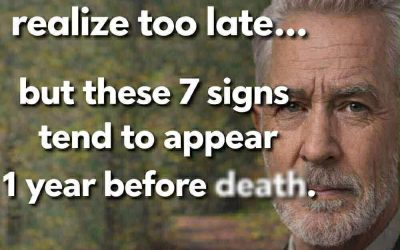 7 silent ailments that appear before a person dies