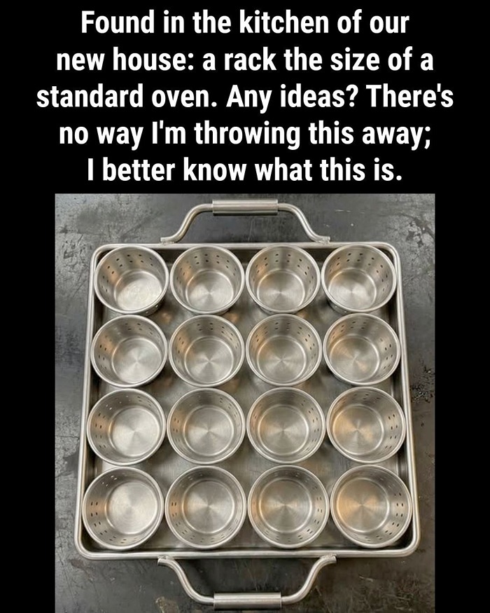 The Unexplained Object Discovered in Someone’s Kitchen”