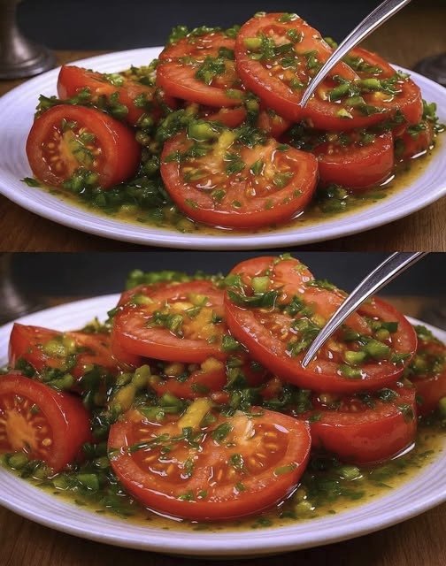 Magic Tomato Salad: The explosion of flavor in your mouth