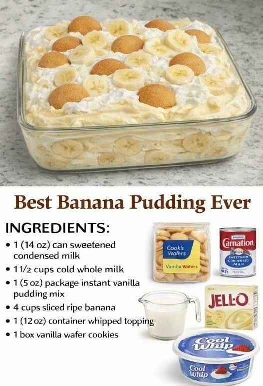 Banana Pudding Layered Dessert – A Southern Classic with a Creamy Twist
