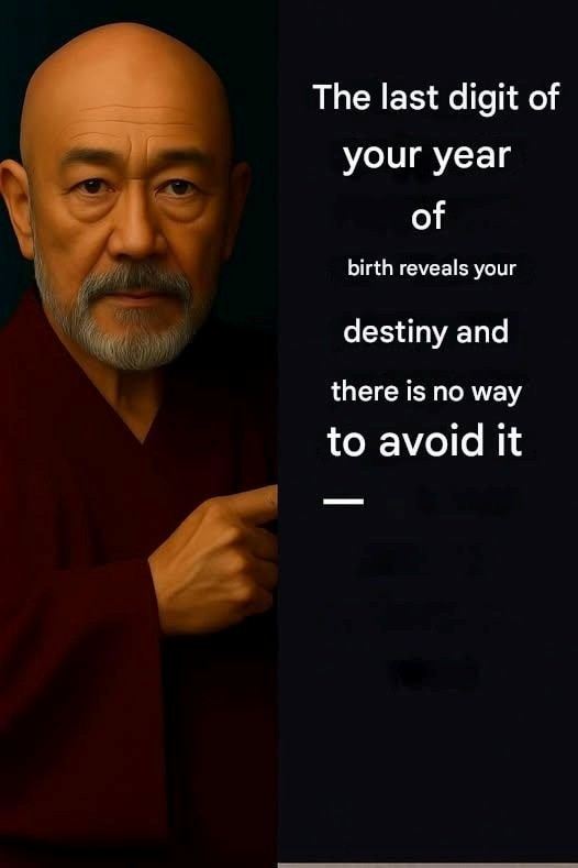 The last digit of the year you were born reveals your spiritual destiny (and this is not a coincidence at all).