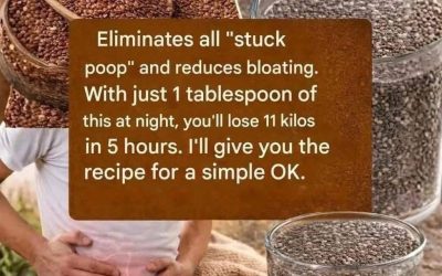 Eliminates all “stuck poop” and reduces bloating.-Full article in the first com..nt 👇👇