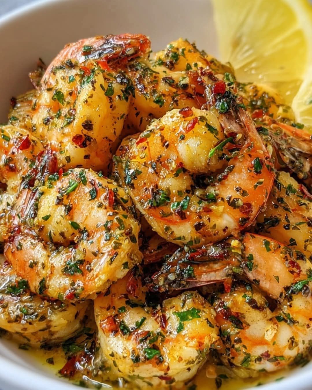 Garlic Herb Butter Shrimp