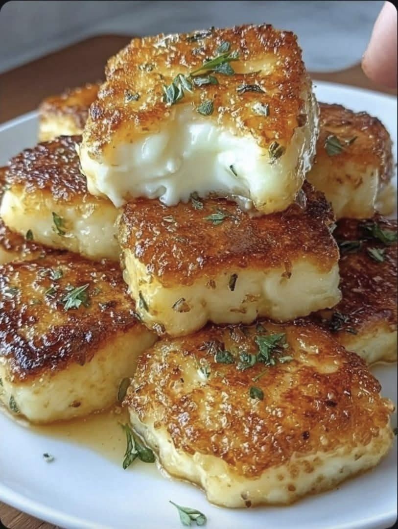 The 3-Ingredient Pan-Fried Halloumi: The 5-Minute Cheese Lover’s Revelation That Crisps Like a Dream