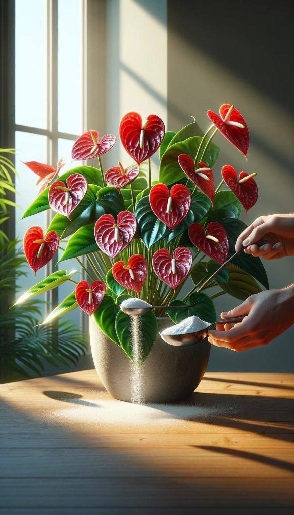 Anthurium blooms like crazy almost all year round if you follow these simple care rules