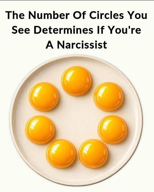 The Number Of Circles You See Determines If You’re A Narcissist. Check 1st comment