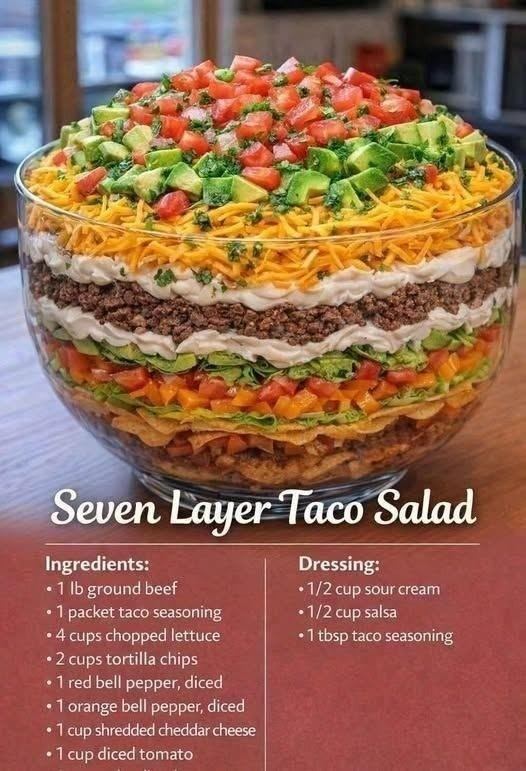 Seven-Layer Taco Dip