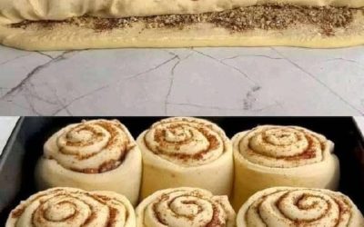 Soft and Fluffy Cinnamon-Walnut Rolls with Cream Cheese Frosting