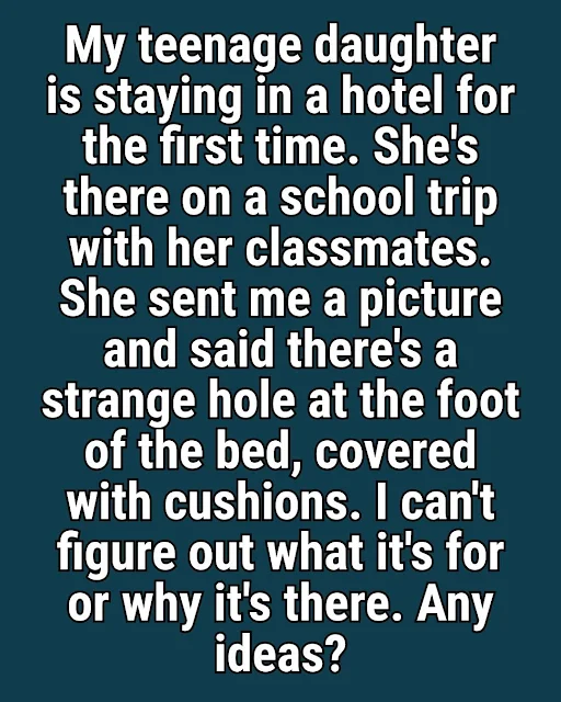 Why Do Some Hotel Beds Have a Hole at the Foot? The Surprising (and Practical) Reason