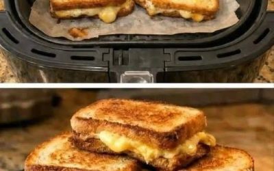 Air Fryer Grilled Cheese Sandwich