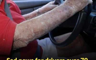 Sad news for drivers over 70, they will soon no longer be able to…