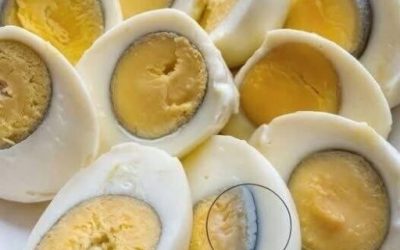 If your eggs have a green ring around the yolk, it means that..