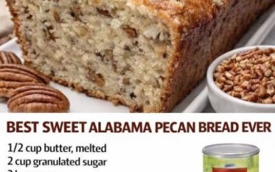 Sweet Alabama Pecan Bread – Moist Southern Dessert Loaf