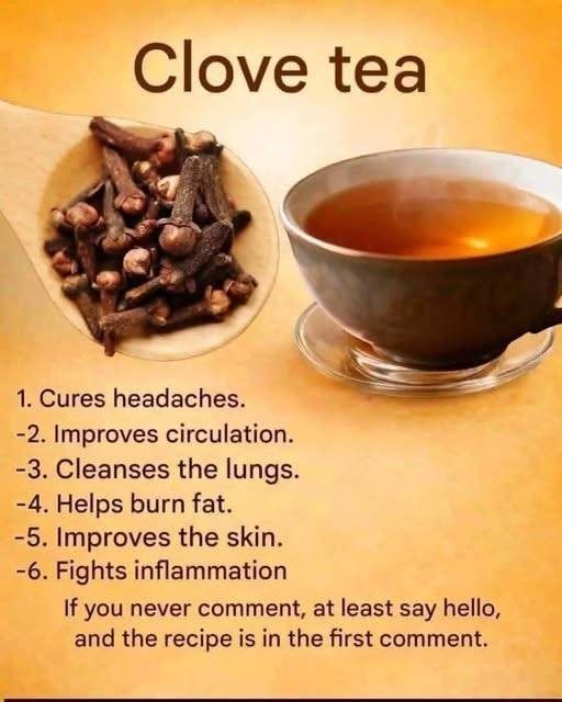 Clove Tea Recipe and Benefits