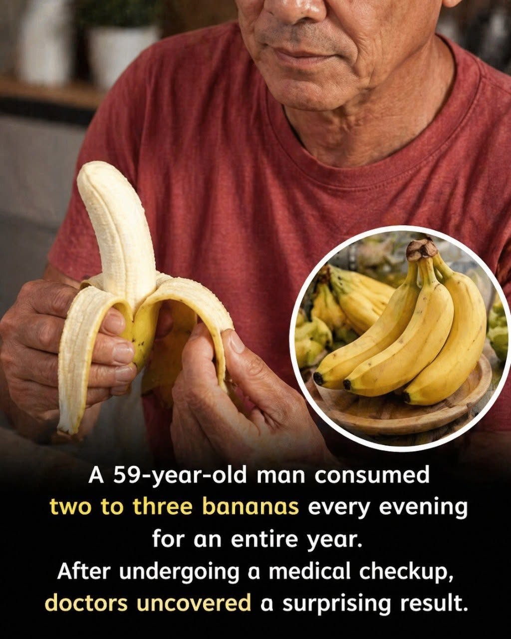 What Happens to Your Body When You Eat Bananas Every Night for a Full Year?
