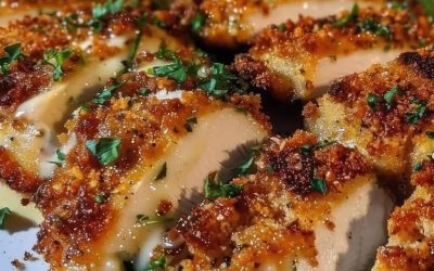 Garlic Parmesan Crusted Chicken