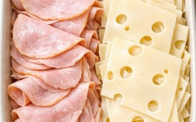 Layer ham and swiss cheese in a casserole dish and get a meal so delicious your husband will be begging for more! It tastes like a warm sandwich in a