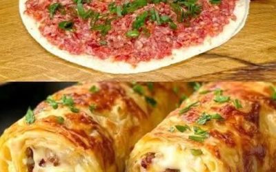 Crispy Coated Minced Meat Rolls