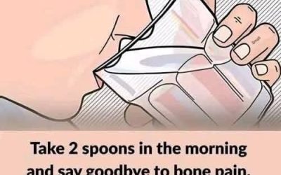 Take two tablespoons in the morning and say goodbye to bone pain, nerve problems, cartilage wear, anxiety, depression and insomnia.