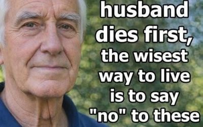 If your partner passes away first — Avoid these 5 mistakes to live peacefully and strongly after 60.