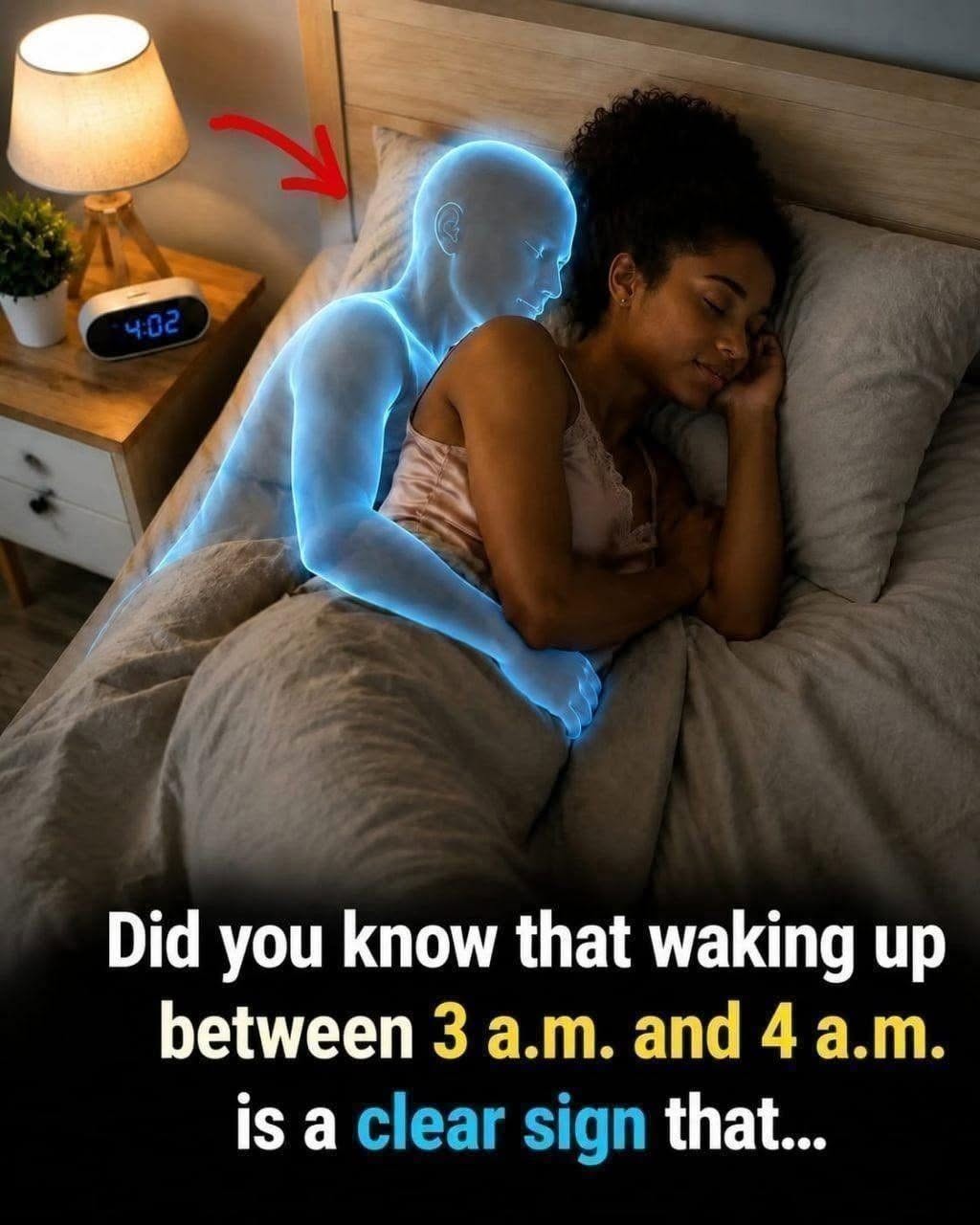 Did you know that waking up at 3 or 4 in the morning is a clear sign of..