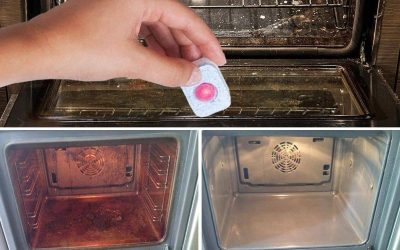 How to thoroughly clean and degrease your oven with a dishwasher tablet