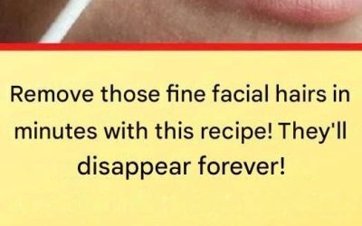 This natural recipe will permanently remove facial hair