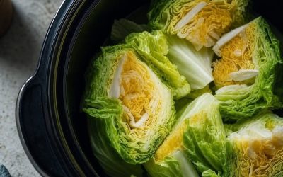 Slow Cooker Cabbage Stew with 4 Simple Ingredients