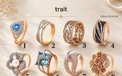 The ring you choose will reveal a hidden side of your personality.