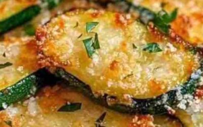 Crispy Parmesan Zucchini Rounds
