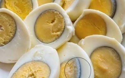 If your eggs have a green ring around the yolk, it means that..
