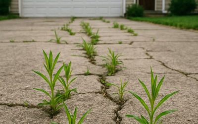 My grandma’s secret to a weed-free garden without bending over. Here’s how it works