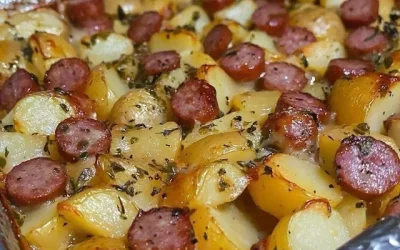 Smoked Sausage and Potato Bake: A Hearty One-Pan Dinner That Delivers Every Time