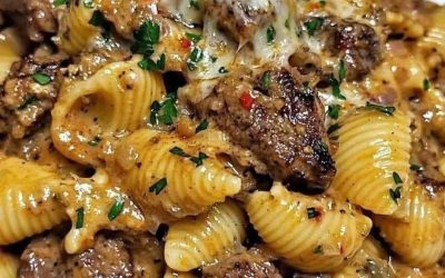 Creamy Paprika Steak Shells: The Weeknight Dinner That Feels Like a Hug