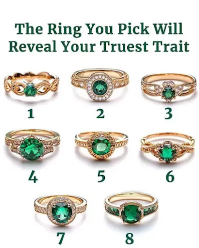 The Ring You Pick Will Reveal Your Truest Trait 💍✨