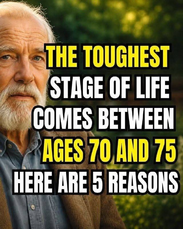 Between the ages of 70 and 75: 5 aspects that can make this stage more challenging.