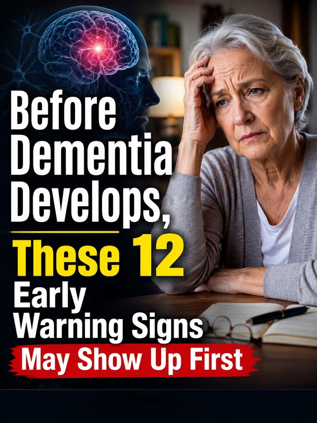 Before Dementia Sets In, Your Body Will Give You These 12 Early Warning Signs