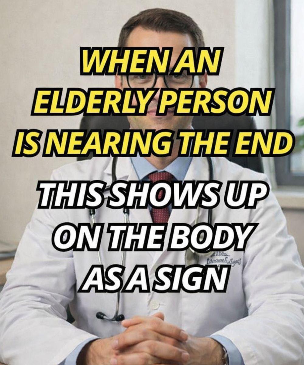 When an elderly person goes through a delicate stage, these 4 changes may appear and deserve attention.
