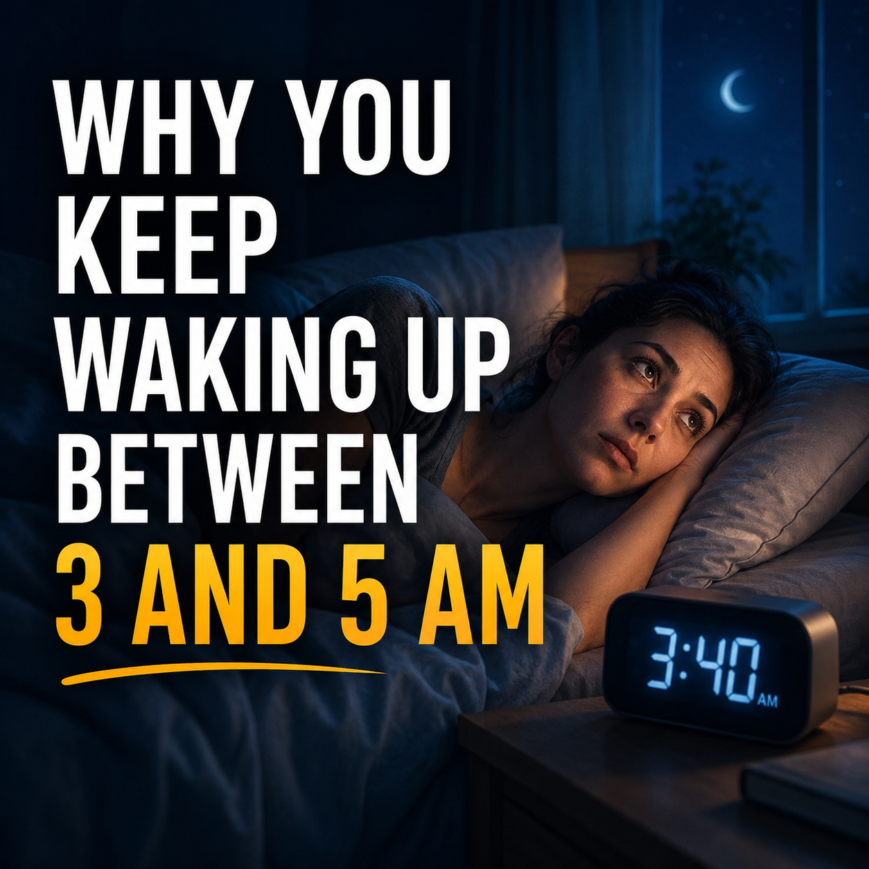 If You Wake Up Between 3 and 5 AM, Don’t Ignore This